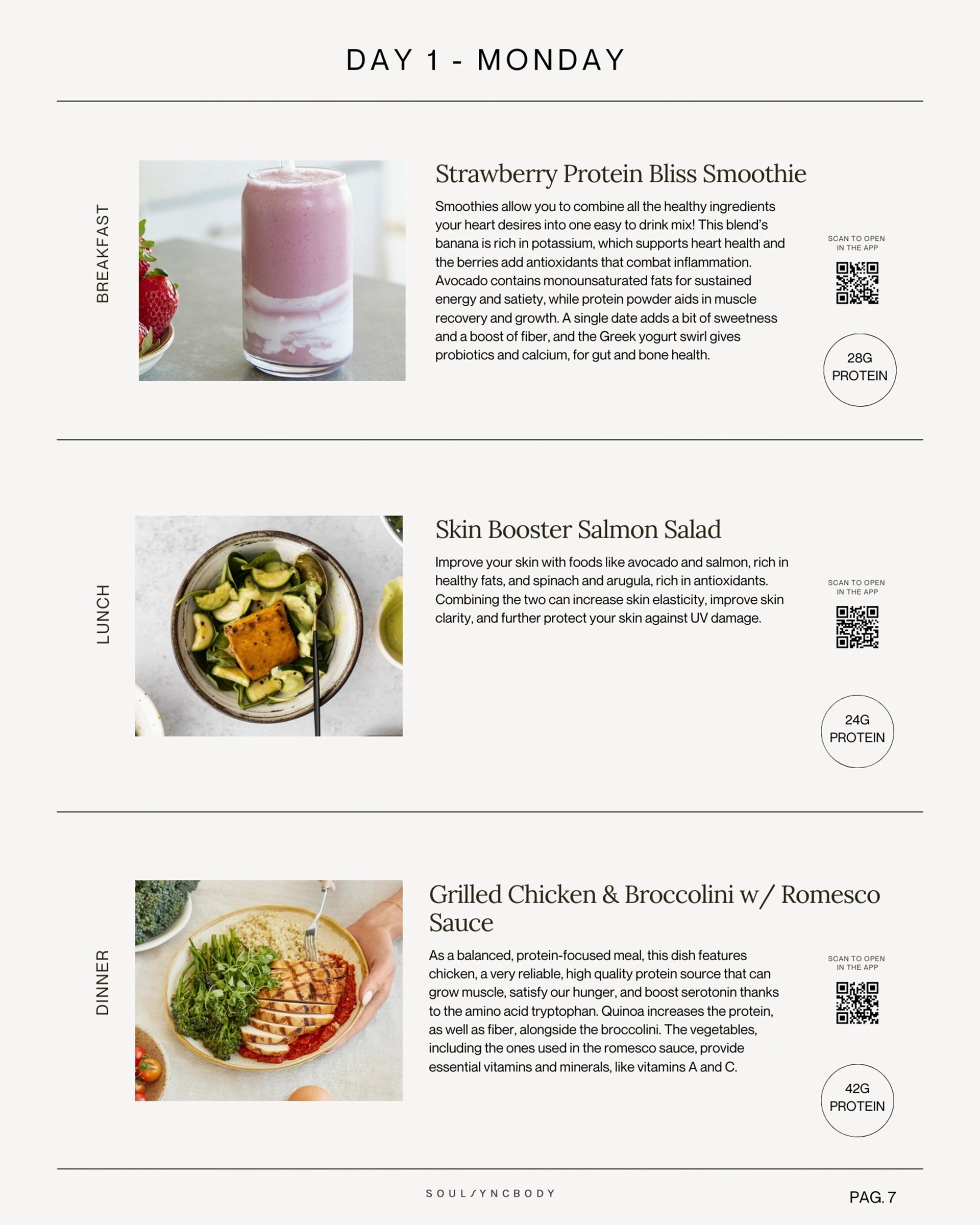 4-Week High Protein Ebook