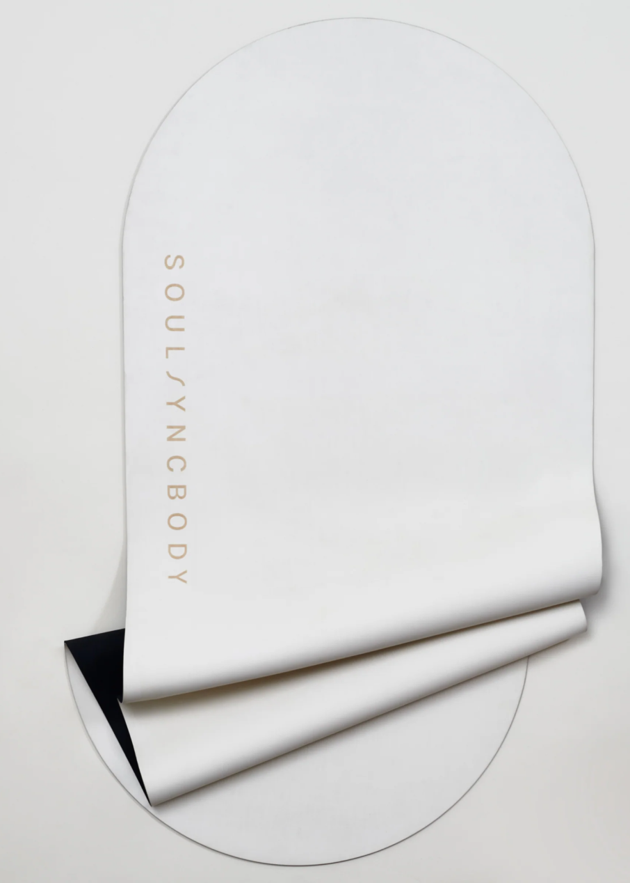 Eco-Friendly Double Arch Yoga Mat in Cream