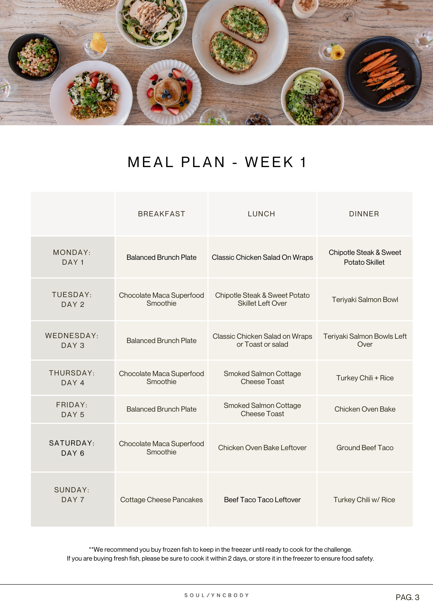 30-Day High Protein Meal Plan